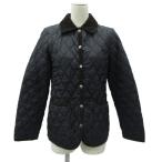  United Arrows розовый этикетка стеганная куртка средний длина темно-синий темно-синий вельвет переключатель /SM32 #GY58 женский 