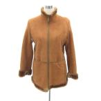  Sony a Sonia Rykiel SONIA SONIA RYKIEL мутон жакет средний длина воротник-стойка 38 M Brown чай /SY15 #GY58 женский 