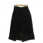 ショッピングツモリチサト ツモリチサト TSUMORI CHISATO ワイドパンツ 2 黒 ブラック ガウチョ ハイウエスト TC63FF620 /CK39 ■GY58 レディース