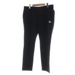  Munsingwear одежда MUNSINGWEAR Golf одежда конические брюки Zip fly Logo 85 чёрный черный #GY58 /MQ мужской 