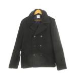  брауни BROWNY бушлат бушлат M чёрный черный /AH15 #GY58 мужской 