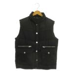  The лама nZARA MAN DENIM с хлопком лучший M чёрный черный без рукавов воротник-стойка капот место хранения 5475/320 /AO3 #GY58 мужской 