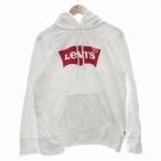  Levi's Levi's Parker f-tiS тянуть over длинный рукав Logo белый белый /AE #GY58 мужской 