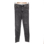 ザラ ZARA デニムパンツ ジーンズ 36 スリムテーパード グレー /AE ■GY60 レディース