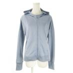  не использовался товар Puma PUMA жакет джерси M голубой серый с капюшоном . Logo спорт /AO14 #GY61 женский 