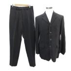  Comme Ca Du Mode Men формальный костюм выставить верх и низ tailored jacket средний длина общий подкладка одиночный кнопка полоса рисунок 