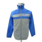  New balance NEW BALANCE Wind брейкер жакет средний длина S синий голубой нейлон /SM14 #GY61 мужской 