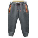  носорог koba колено Psycho Bunny milio ламе nto картон тренировочный брюки брюки-джоггеры 7 минут длина серый /SM23 #GY61 мужской 