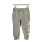  Adidas adidas тренировочный брюки S серый одноцветный 7 минут длина Logo принт /LP #GY58 женский 