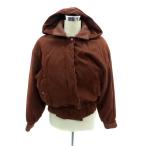  Christian Dior Christian Dior с хлопком жакет короткий с капюшоном .M чай цвет Brown /HO9 #GY61 женский 