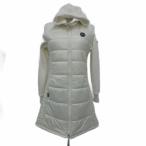  filler FILA GOLF Golf одежда с хлопком пальто длинный длина M белый белый с капюшоном . переключатель /SM15 #GY61 женский 
