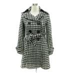  Cecil McBee CECIL McBEE тренчкот длинный длина тысяч птица .. рисунок M чёрный черный /SM4 #GY61 женский 