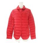 ユニクロ UNIQLO × イネス ド ラ フレサンジュ INES DE LA FRESSANGE ダウンジャケット ラウンドカラー L 赤 レッド /CK28 ■GY61