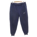  Nike NIKE тренировочный брюки бегун Logo вышивка легкий резина талия L темно-синий темно-синий /FF #GY61 мужской 