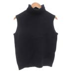 ショッピングロンハーマン TEN×RONHERMAN ロンハーマン ニット セーター タートルネック ノースリーブ XS 紺 ネイビー /FF ■GY61