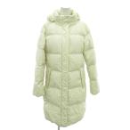 ユニクロ UNIQLO プレミアムダウンコート フード付き M 白 ホワイト /YJ ■GY61 レディース