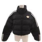  Adidas Originals прекрасный товар с хлопком жакет XS чёрный черный воротник-стойка to зеркальный . il укороченные брюки длина s Lee полоса 127831148