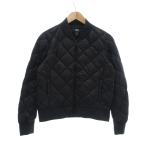 ユニクロ UNIQLO ウルトラライトダウン ダウンジャケット ブルゾン M 黒 ブラック キルティング 長袖 ナイロン /NU ■GY61 メンズ