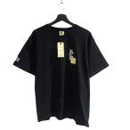 未使用品 豊天商店 タグ付き Tシャツ カットソー 半袖 3L 黒 ブラック ■GY61 レディース