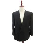  Nina Ricci NINA RICCI костюм tailored jacket moheya. чёрный черный двойной breast средний длина /YS9 #GY61 мужской 