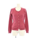  ef-de ef-de ансамбль вязаный кардиган длинный рукав вырез лодочкой короткий рукав жемчуг кнопка biju- оборудование орнамент шерсть 9 розовый /BB #GY61reti-