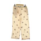 ジェラートピケ gelato pique パンダモチーフロングパンツ イージー ルームウエア ONE ベージュ /MY ■OS ■GY66 レディース