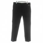 23 район Onward . гора Golf GOLF Golf одежда брюки нейлон распорка Zip fly Logo вышивка 86 чёрный черный /XZ #GY61