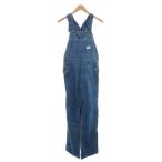  Smith american SMITH'S AMERICAN комбинезон Denim . карман полный length 28X34 синий голубой /SJ #GY58 женский 