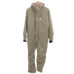 GRACE ENGINEER'S ブリザードシェルツナギ ジャンプスーツ フード付き フロントジップ M セージグリーン GE-770 /YJ ■GY58 メンズ