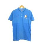 未使用品 ナイキ NIKE ポロシャツ ロゴ 刺繍 ワッペン