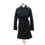  Gap GAP тренчкот весеннее пальто длинный длина L чёрный черный /SM9 #GY58 женский 