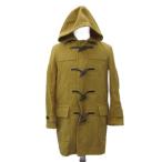  Nicole selection NICOLE selection полупальто "даффл коут" длинный длина горчично-желтый с капюшоном . кривошип кнопка /SM18 #GY58 мужской 