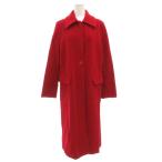 オゾック OZOC コート ウール 38 赤 レ