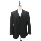  The лама nZARA MAN костюм tailored jacket верхняя одежда 44 чёрный черный полоса рисунок одиночный кнопка общий подкладка средний длина #GY58 мужской 