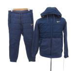  Nike NIKE выставить верх и низ Parker жакет стеганое полотно средний длина тренировочный брюки лодыжка длина M темно-синий темно-синий мужской 