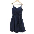  vi -no Stella вечернее платье топ One-piece 9AR темно-синий темно-синий лента ba Rune юбка колено длина #GY58 женский 