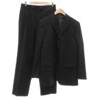  Comme Ca Ism COMME CA ISM выставить костюм жакет L слаксы L чёрный черный одноцветный nochi гонг peru длинный рукав /ML #GY58 мужской 