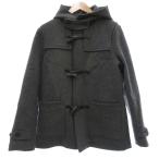  ритм ob жизнь RHYTHM OF LIFE полупальто "даффл коут" шерсть L серый с капюшоном . кривошип кнопка длинный рукав /YZ #GY58 мужской 