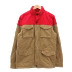  Levi's Levi's жакет M красный бежевый длинный рукав воротник-стойка заслонка карман /SX #GY60 мужской 
