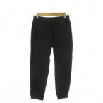  Zara ZARA брюки-джоггеры S чёрный черный draw -тактный кольцо резина талия кромка диафрагмирования одноцветный /AO33 #GY58 мужской 