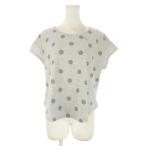  Puma PUMA cut and sewn спортивная одежда S комплектация to рисунок раунд шея короткий рукав /CK30 #GY58 женский 