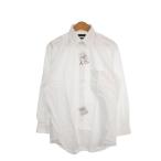  не использовался товар falagoFARAGO Y рубашка рубашка 39-80 белый белый одноцветный постоянный цвет длинный рукав /AH34 #GY63 мужской 