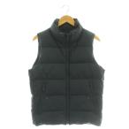 ユニクロ UNIQLO ダウンベスト ジップアップ M ネイビー /DF ■ECB001 メンズ