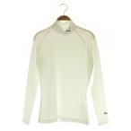  Puma PUMA спортивная одежда LITE COMPRESSIONmok шея LS рубашка длинный рукав L белый /MY #OS #ECB001 мужской 