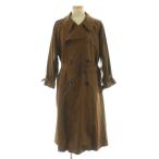  Moga MOGA шелк тренчкот длинный ремень есть Brown /MY #OS #ECC001 мужской 