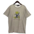 ポロ バイ ラルフローレン Polo by Ralph Lauren ポロベア Tシャツ カットソー 半袖 グレー L ■ECD001 メンズ