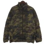  Uniqlo UNIQLO камуфляж пуховик хаки L #ECD001 мужской 