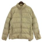 ユニクロ UNIQLO ウルトラ ライトダウン ジャケット ベージュ XL ■ECD001 メンズ