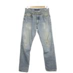  Levi's Levi's 505 Denim джинсы W31 L34 синий голубой одноцветный woshu обработка 5 карман /AH30 #ECD001 мужской 