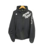  Descente DESCENTE MOVE SPORT жакет Parker джерси обратная сторона ворсистый принт XO чёрный черный /AH42 #ECD001 мужской 